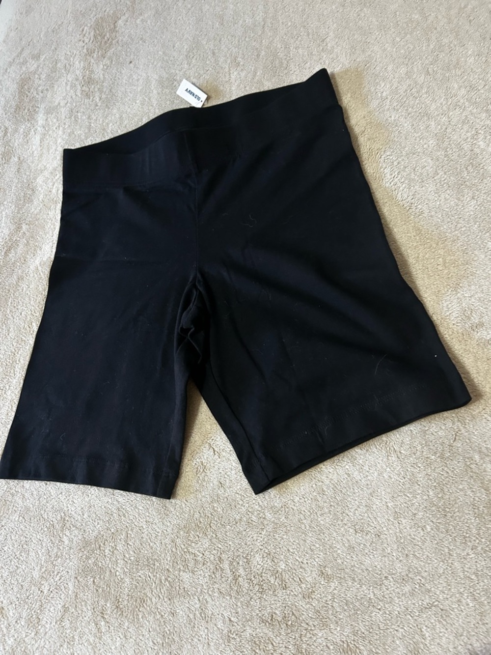 Old Navy Black High-Rise Bike Shorts